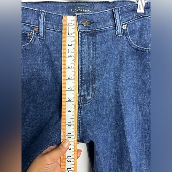 Lucky Brand Straight Blue Jeans Plus size 38/32 outdoor Work wear - Picture 6 of 11